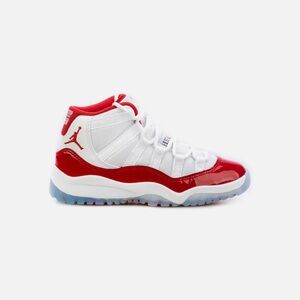 Nike Air Jordan Sneakers Retro Red White 378039-116 Kids 2.5 Y Basketball Shoe